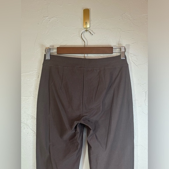 EILEEN‎ FISHER Women's Stretch Crepe Slim Ankle Pant Grove Brown XXS Small - Picture 11 of 16